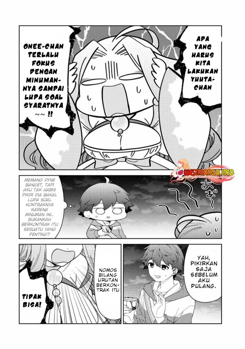 Seirei-tachi no Rakuen to Risou no Isekai Seikatsu Chapter 36 Gambar 4