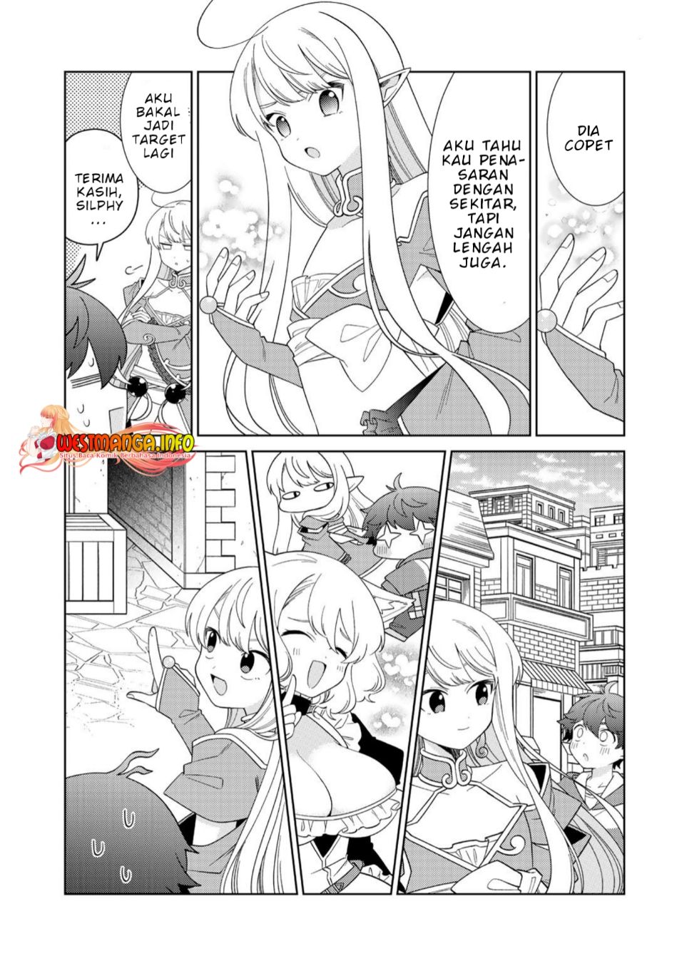 Seirei-tachi no Rakuen to Risou no Isekai Seikatsu Chapter 38 Gambar 13