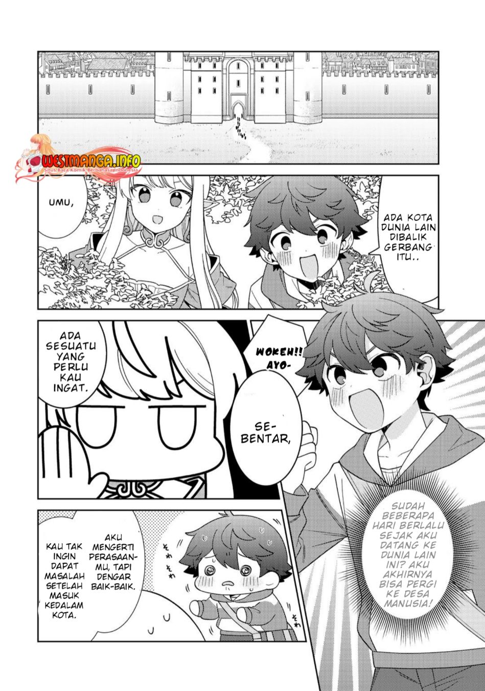 Seirei-tachi no Rakuen to Risou no Isekai Seikatsu Chapter 38 Gambar 4