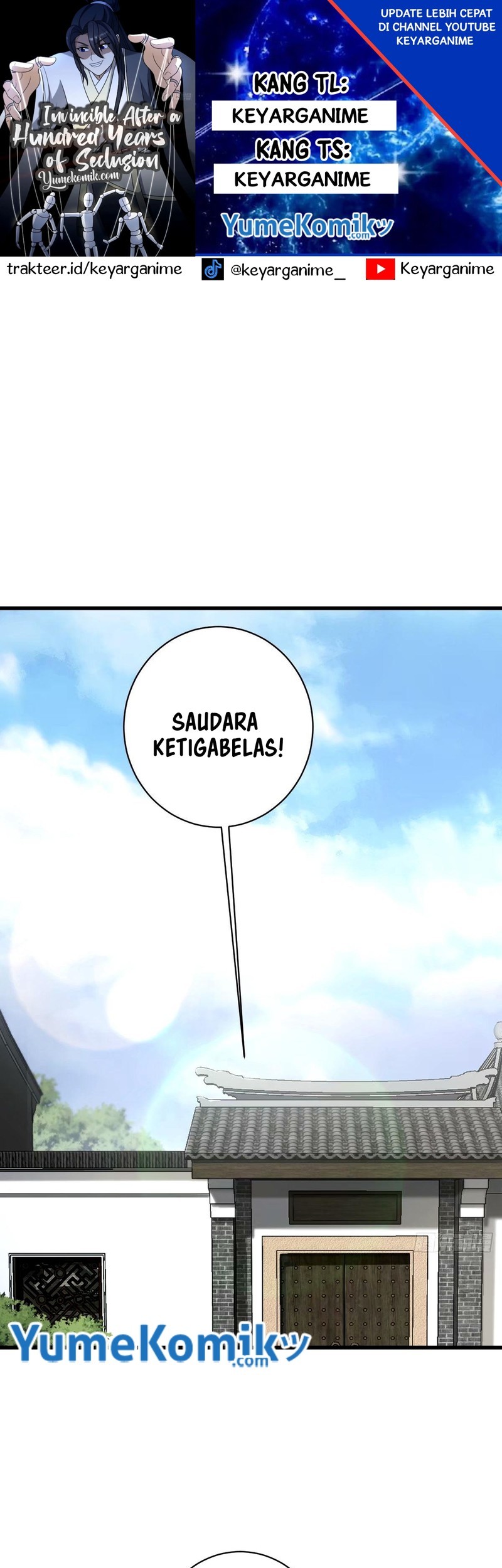 Baca Komik Invincible After a Hundred Years of Seclusion Chapter 105 Gambar 1
