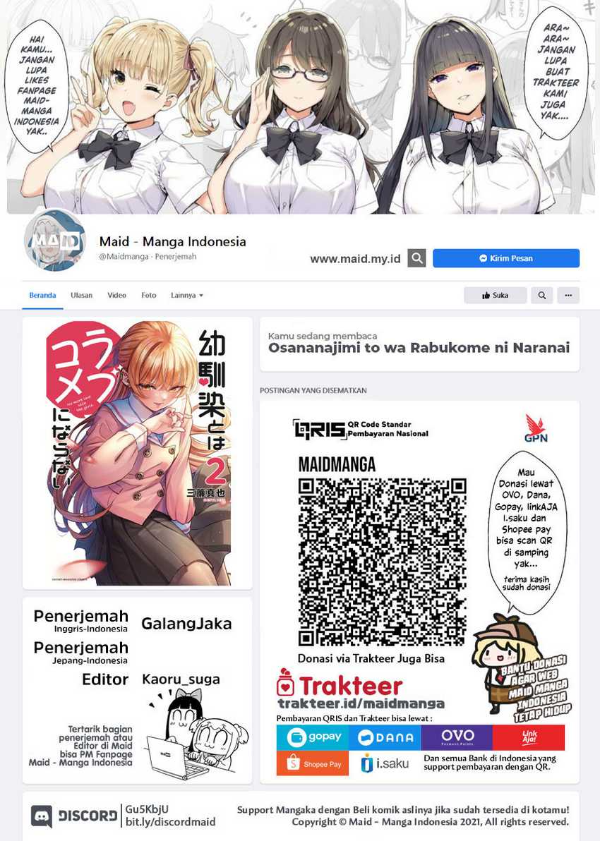 Baca  Osananajimi to wa Rabukome ni Naranai Chapter 12 Gambar 2