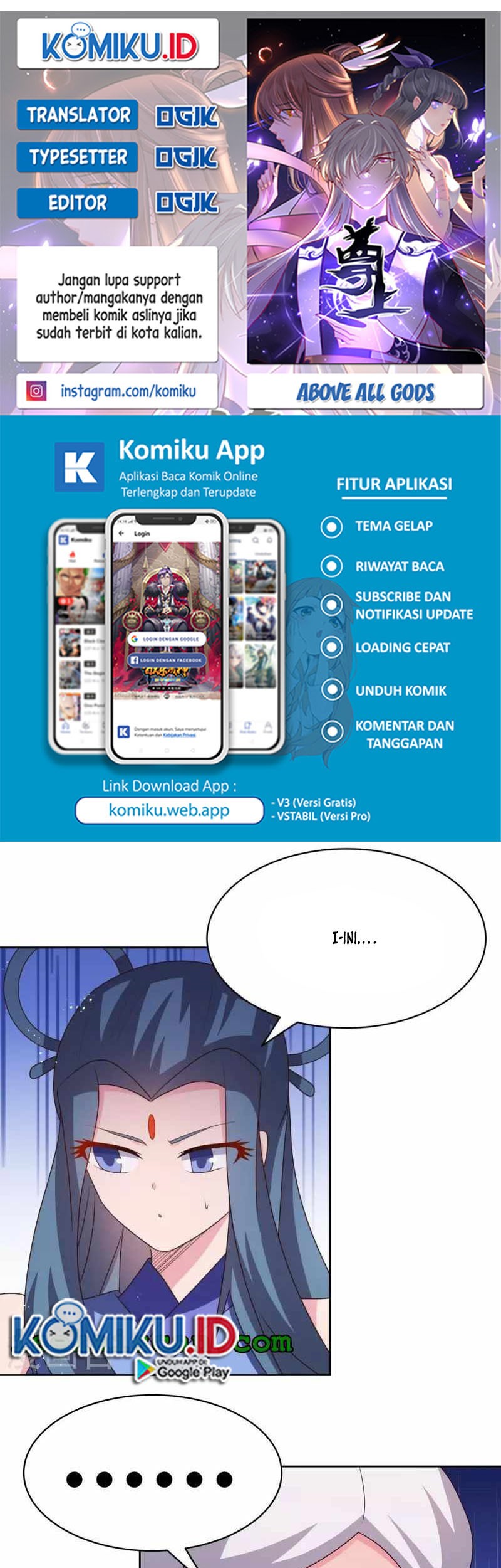 Baca Komik Above All Gods Chapter 405.5 Gambar 1