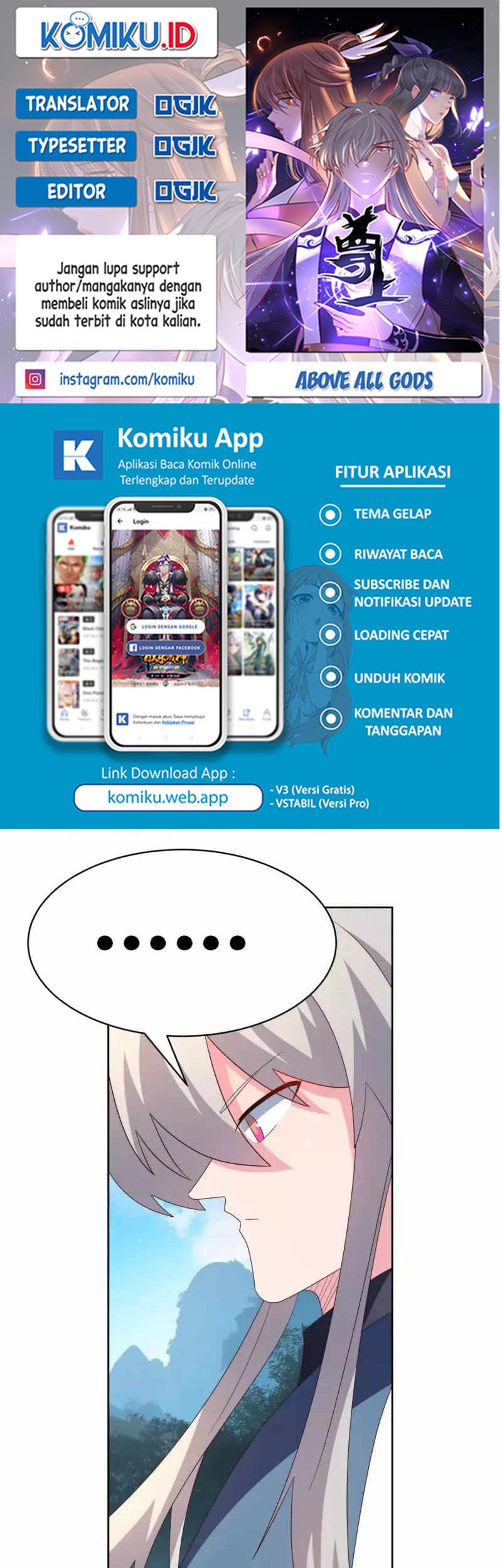 Baca Komik Above All Gods Chapter 407.5 Gambar 1