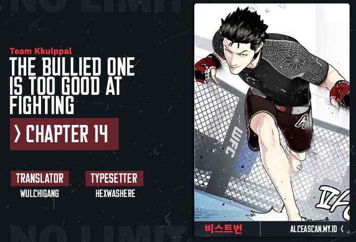 Baca Komik The Bullied One Is Too Good at Fighting Chapter 14 Gambar 1
