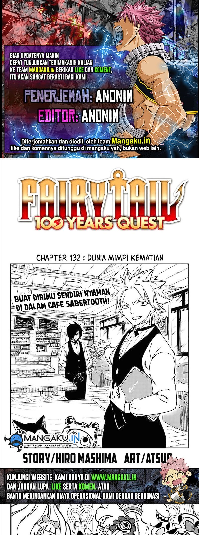 Baca Komik Fairy Tail: 100 Years Quest Chapter 132 Gambar 1