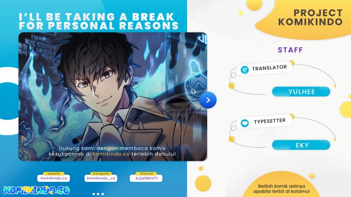 Baca Komik I’ll be Taking a Break for Personal Reasons Chapter 51 Gambar 1