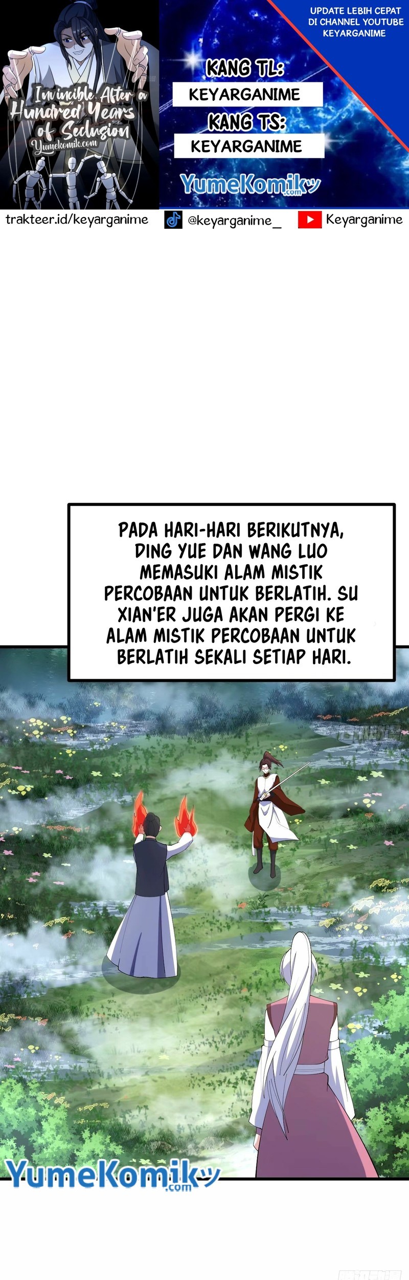 Baca Komik Invincible After a Hundred Years of Seclusion Chapter 109 Gambar 1