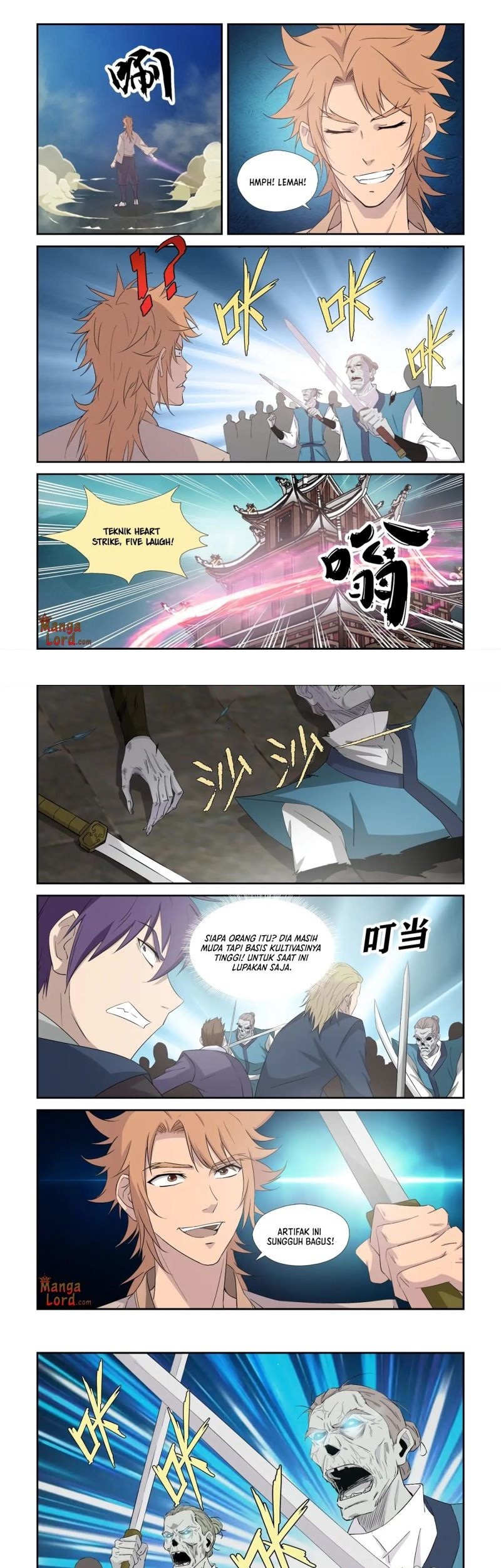Baca Komik Heaven Defying Sword Chapter 320 Gambar 1