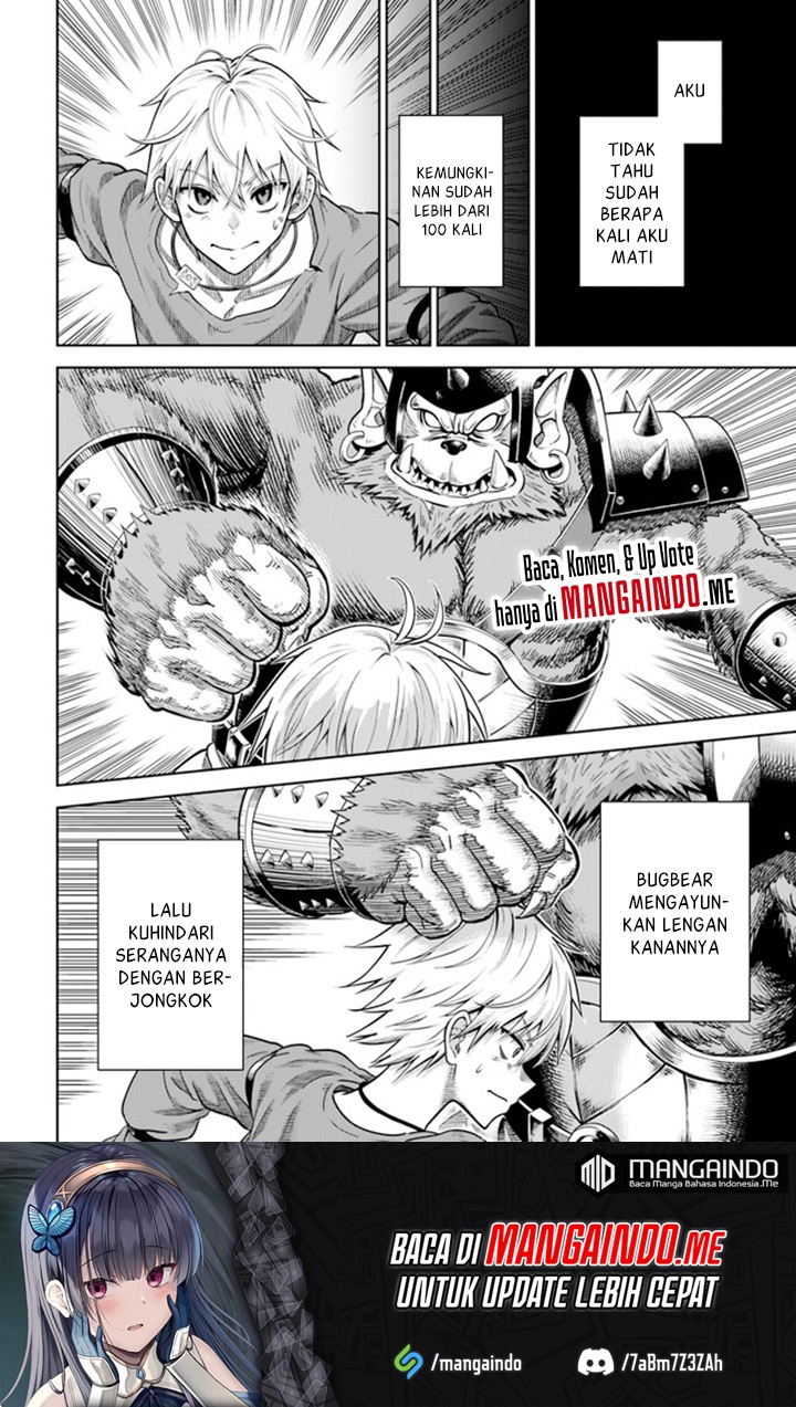 Dungeon ni Hisomu Yandere na Kanojo ni Ore wa Nando mo Korosareru Chapter 02.2 Gambar 7