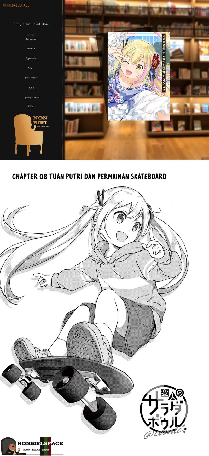 Baca Komik Henjin no Salad Bowl Chapter 08 Gambar 1