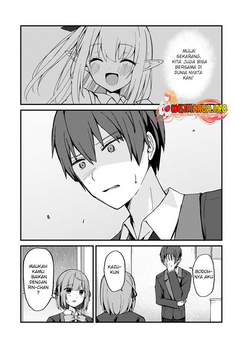 Netoge no Yome ga Ninki Idol datta ken ~Cool-kei no kanojo wa genjitsu demo yome no tsumori de iru~ Chapter 06 Gambar 16