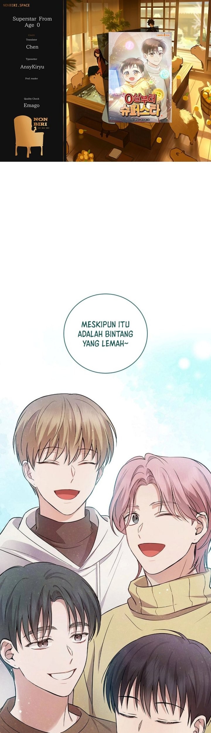 Baca Komik Superstar From Age 0 Chapter 13 Gambar 1