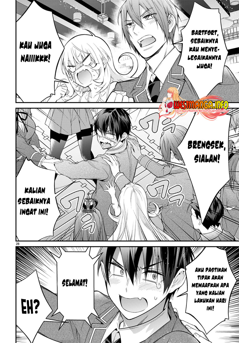 Otome Game Sekai wa Mob ni Kibishii Sekai Desu Chapter 54 Gambar 31