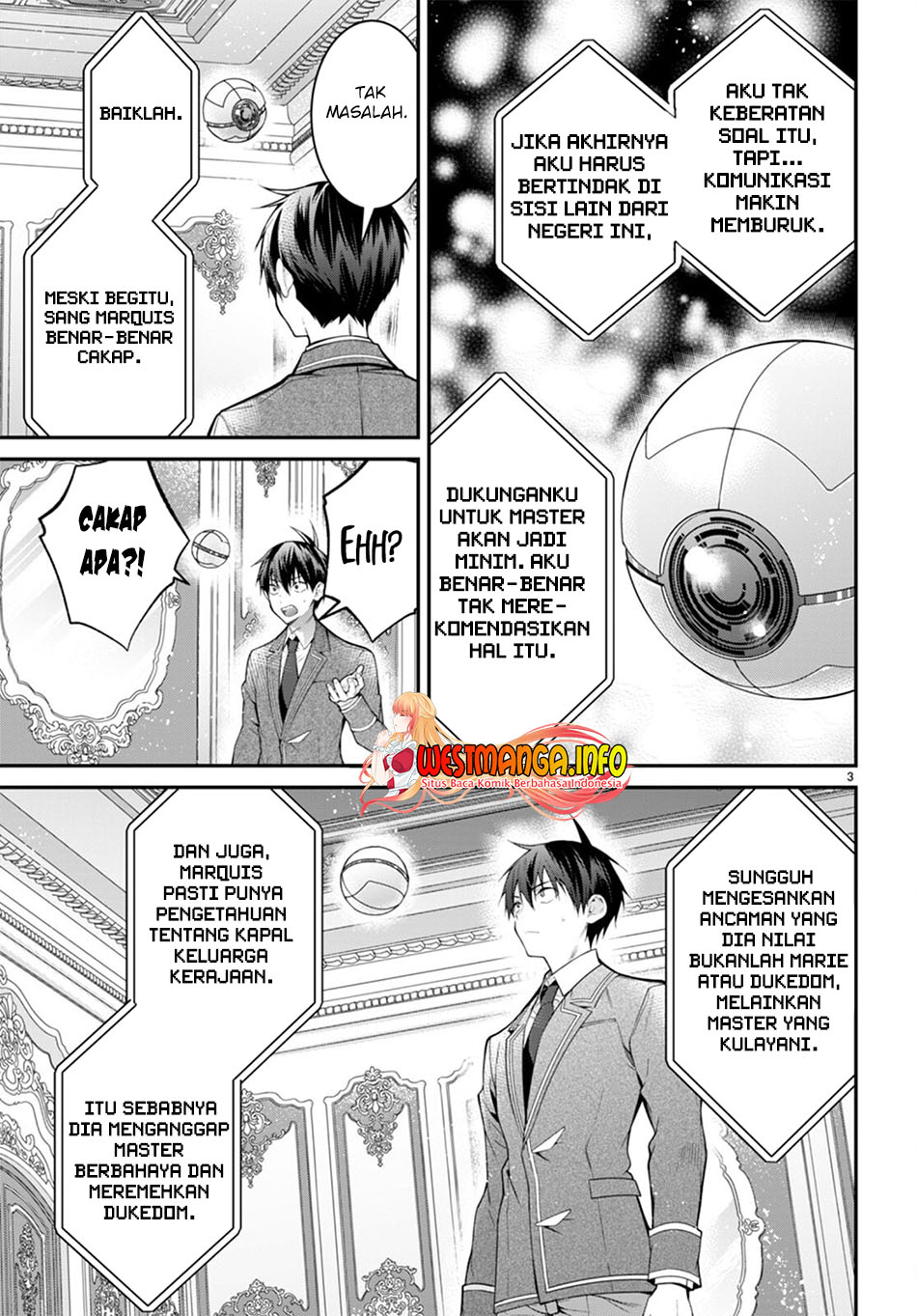 Otome Game Sekai wa Mob ni Kibishii Sekai Desu Chapter 54 Gambar 5
