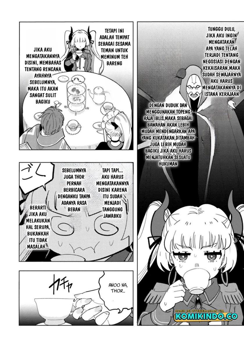 Souzou Renkinjutsushi wa Jiyuu wo Ouka suru: Kokyou wo Tsuihou saretara, Maou no Ohizamoto de Chouzetsu Kouka no Magic Item Tsukuri-houdai ni Narimashita Chapter 11.3 Gambar 4