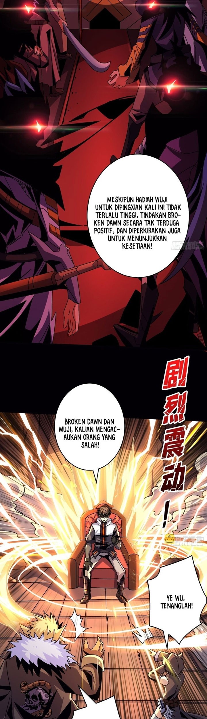 King Account At The Start Chapter 218 Gambar 4