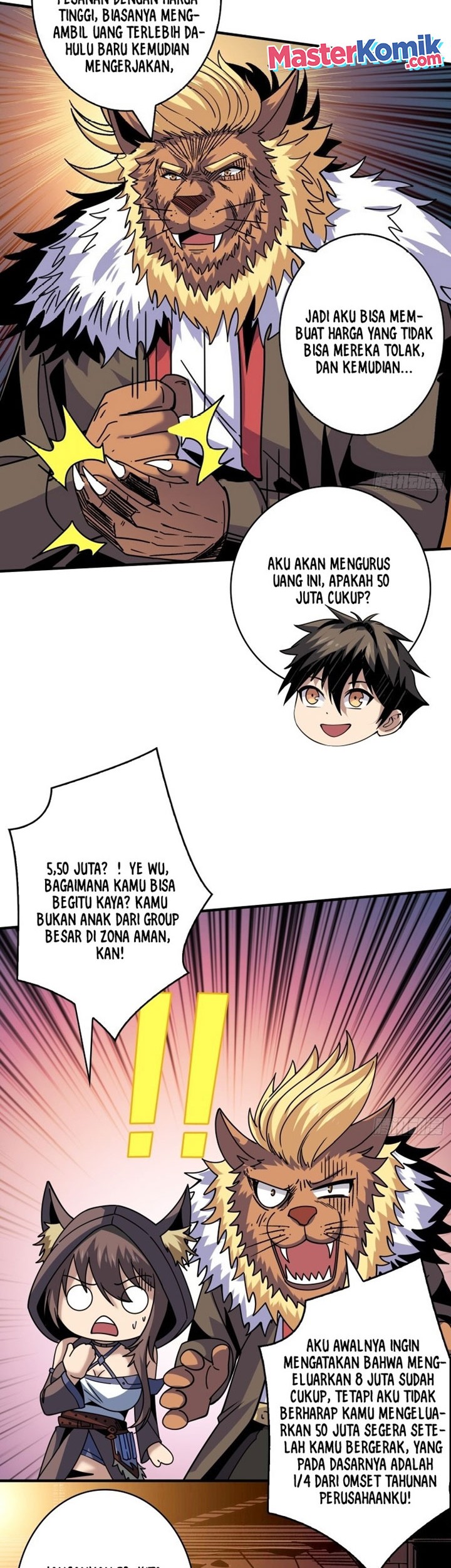 King Account At The Start Chapter 218 Gambar 11