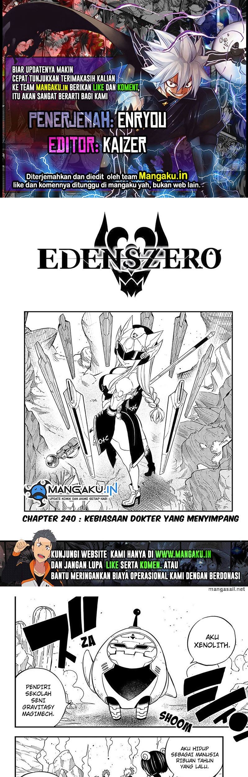 Baca Komik Eden's Zero Chapter 240 Gambar 1
