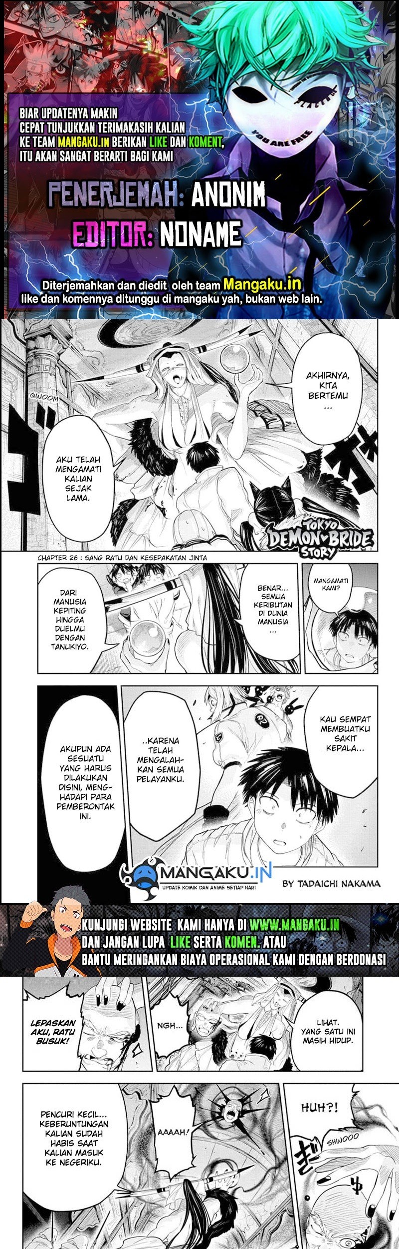 Baca Komik Dai Tokyo Oniyome-den Chapter 26 Gambar 1