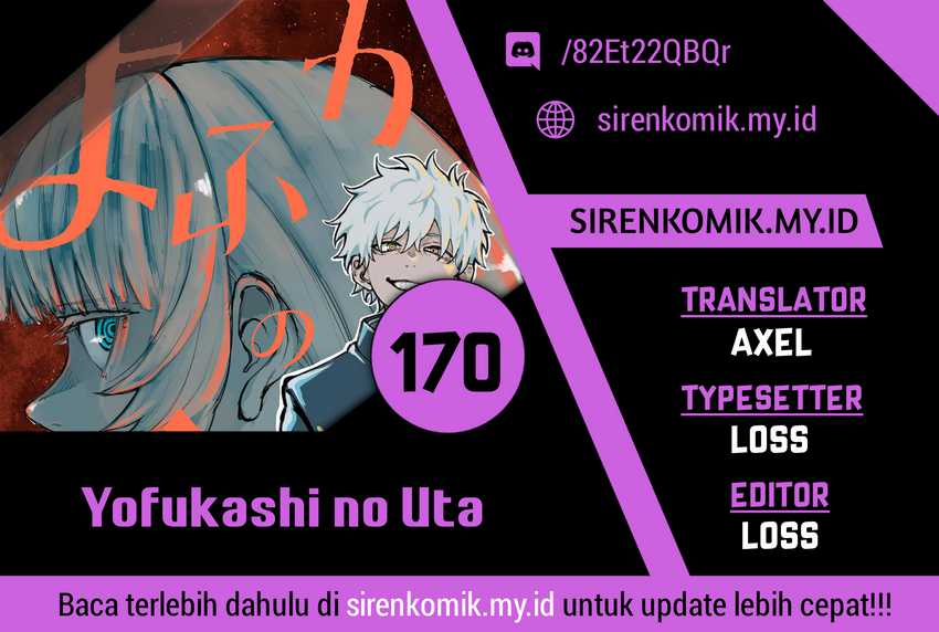 Baca Komik Yofukashi no Uta Chapter 170 Gambar 1