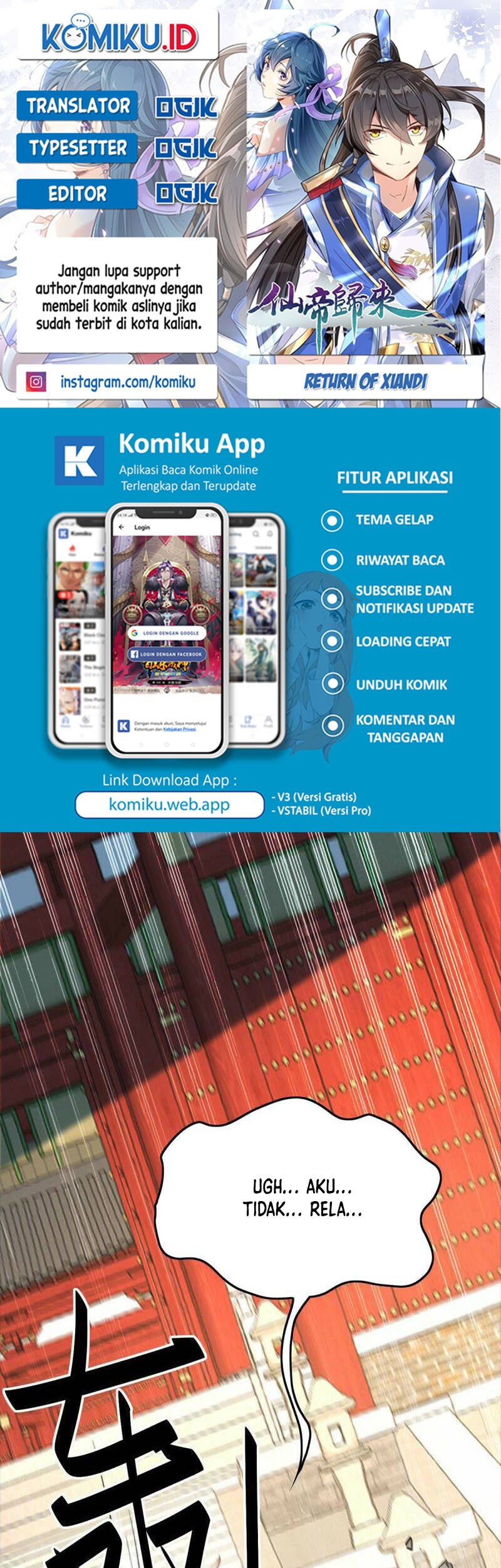 Baca Komik Return of Xiandi Chapter 384 Gambar 1