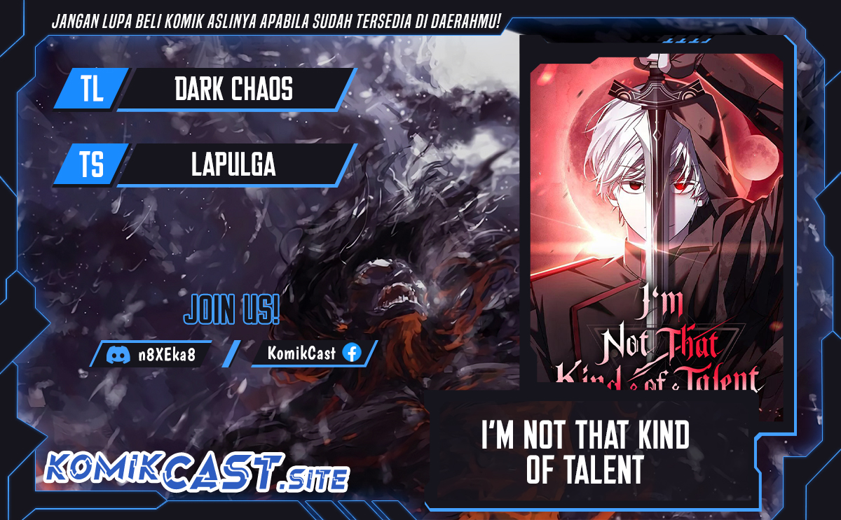 Baca Komik I’m Not That Kind of Talent Chapter 34 Gambar 1