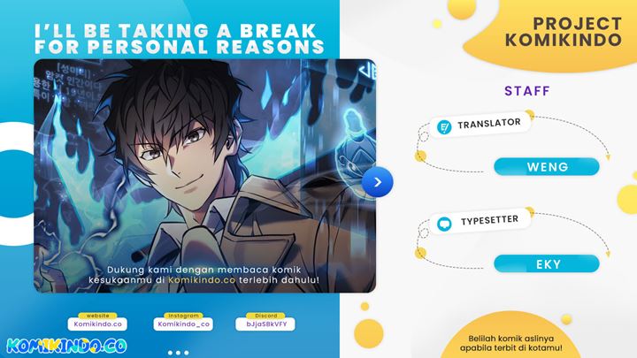 Baca Komik I’ll be Taking a Break for Personal Reasons Chapter 52 Gambar 1