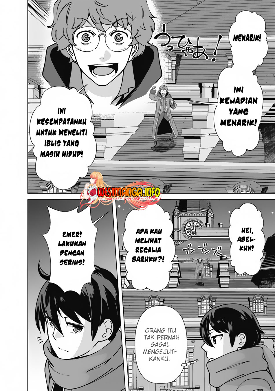Rettou Me no Tensei Majutsushi Shiitage Rareta Moto Yuusha wa Mirai no Sekai o Yoyuu de Ikinuku Chapter 98 Gambar 19