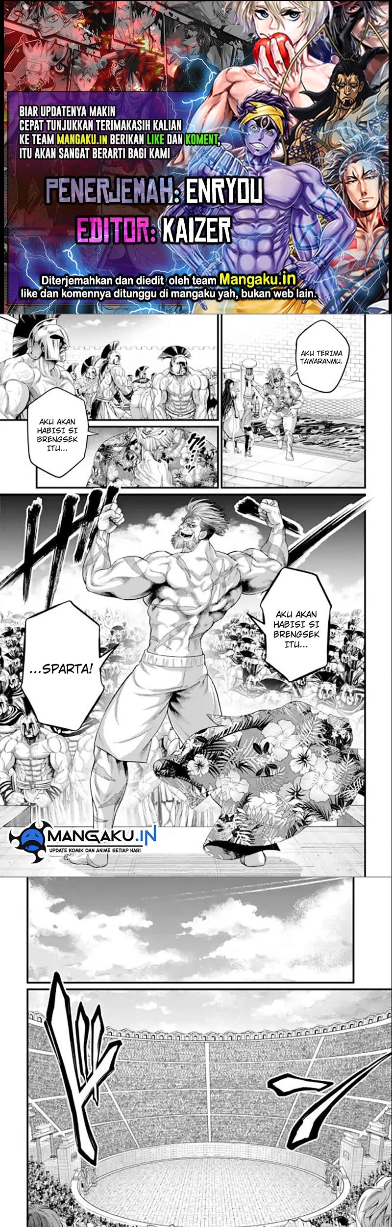 Baca Komik Shuumatsu no Valkyrie Chapter 78.2 Gambar 1