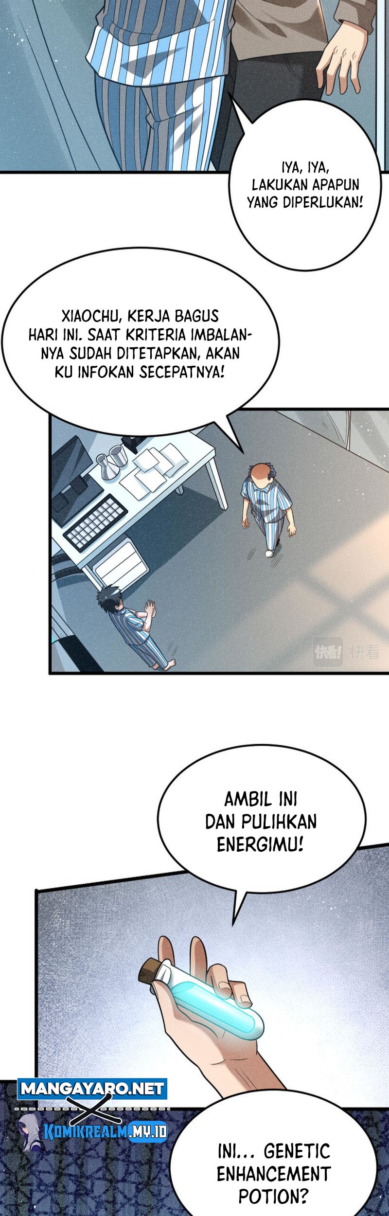 Due To Outburst Of Spiritual Energy, I Have No Choice But To Awaken As A God Chapter 05 Gambar 24