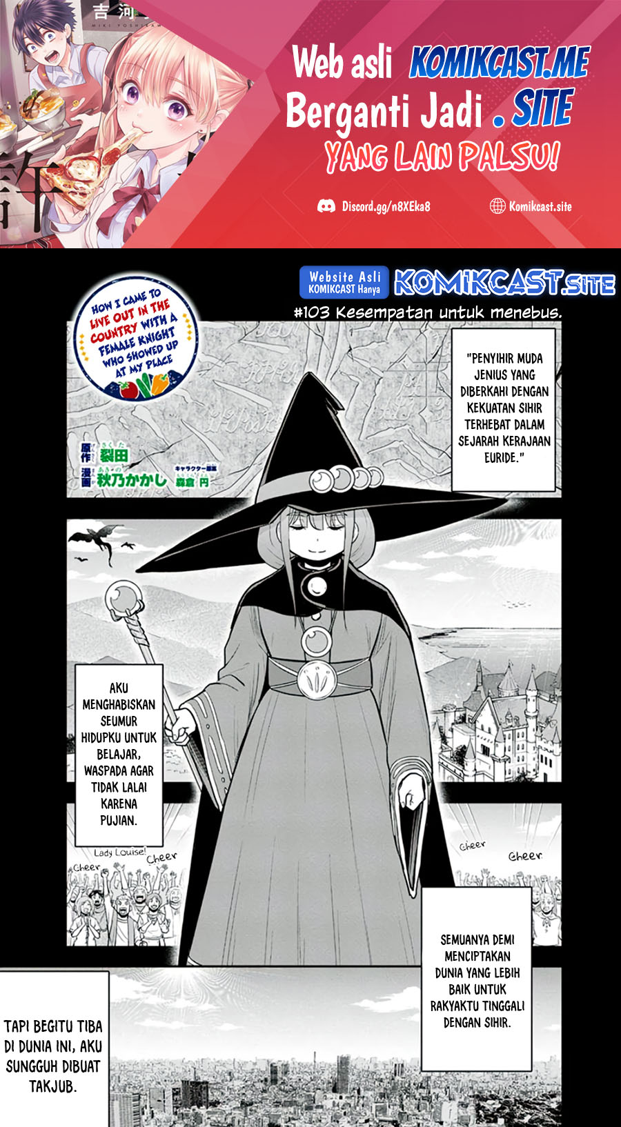 Baca  Orenchi ni Kita Onna Kishi to: Inakagurashi suru Koto ni Natta Ken Chapter 103 Gambar 2