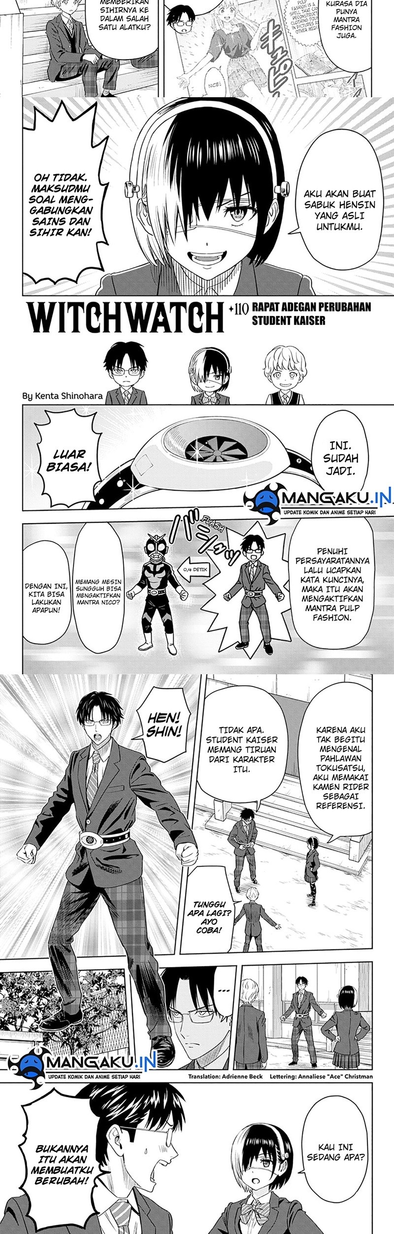Witch Watch Chapter 110 Gambar 3