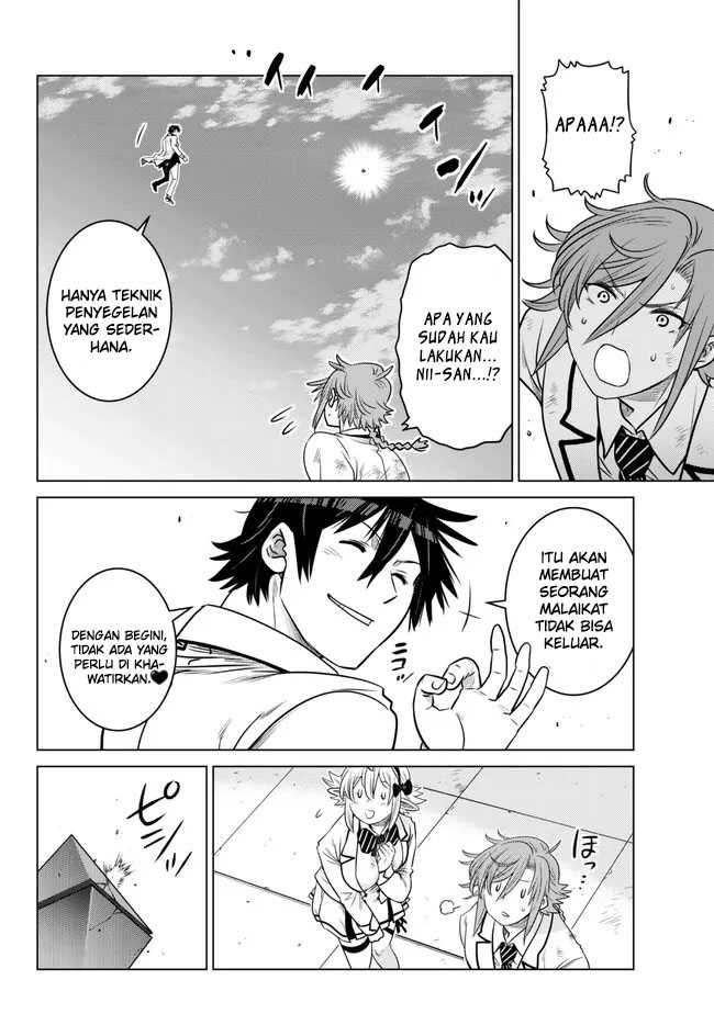 Ochikobore Datta Ani Ga Jitsuha Saikyou: Shijou Saikyou No Yuusha Wa Tensei-shi, Gakuen De Mujikaku Ni Musou Suru Chapter 20 Gambar 27