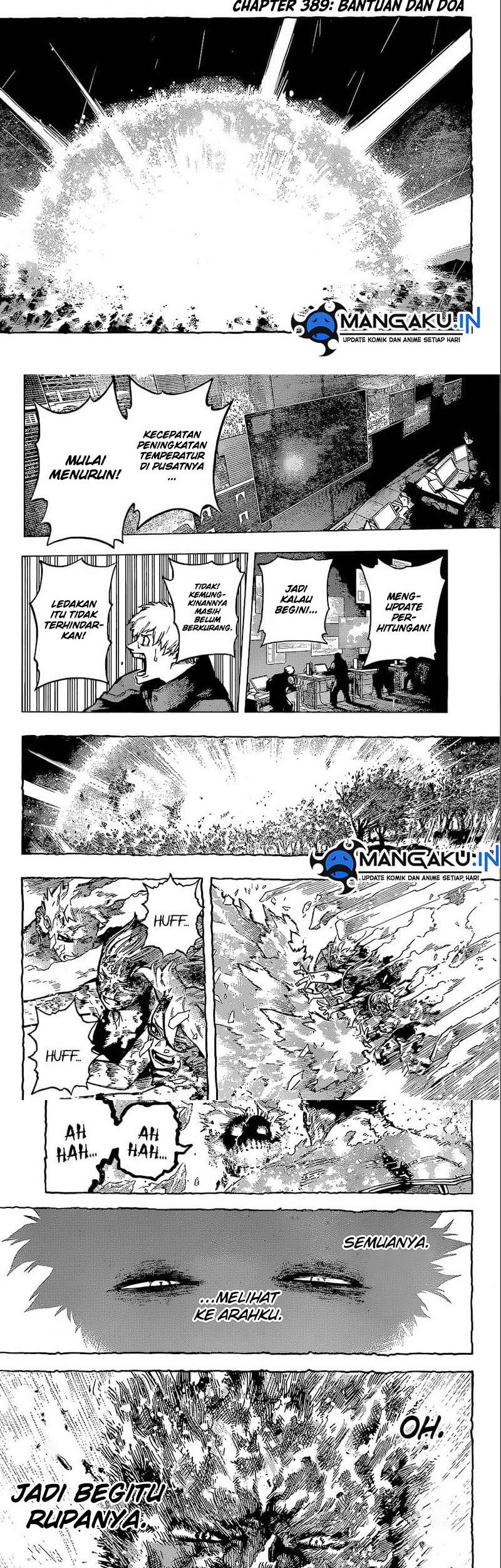 Baca Boku no Hero Academia Chapter 389 Gambar 2