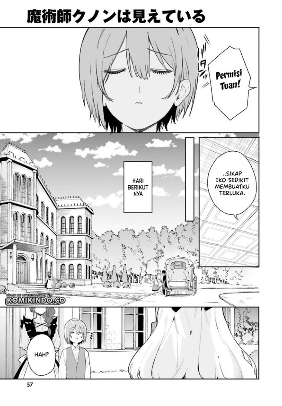 Majutsushi Kunon wa Miete Iru Chapter 10.1 Gambar 8