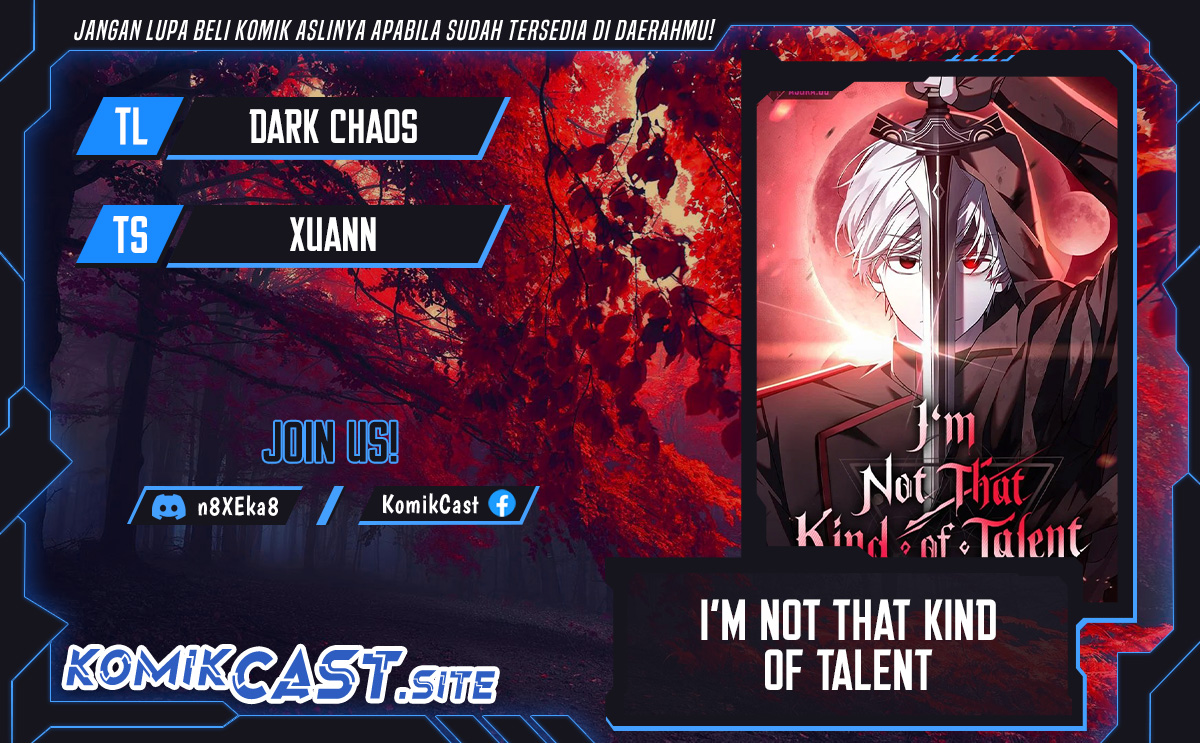 Baca Komik I’m Not That Kind of Talent Chapter 35 Gambar 1
