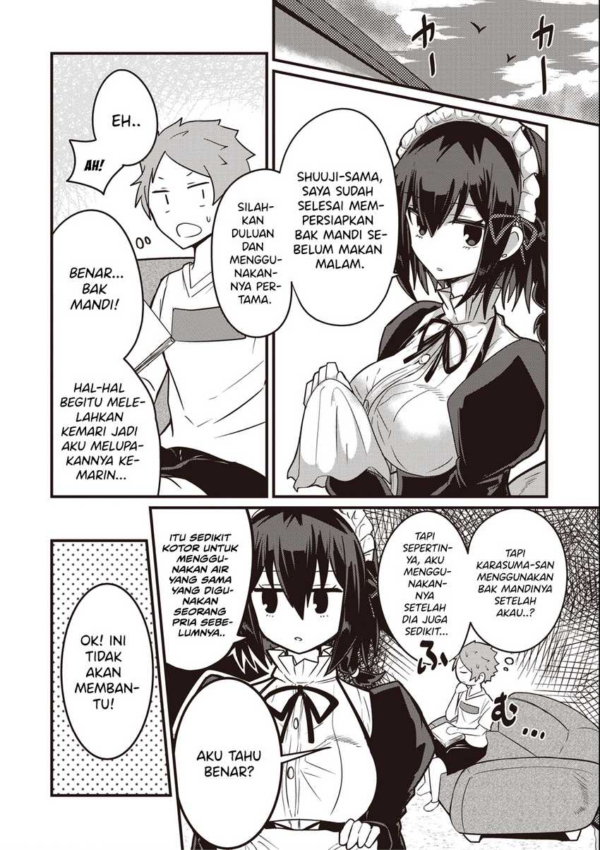 Kokoro no Koe ga Moreyasui Maid-san Chapter 02 Gambar 11