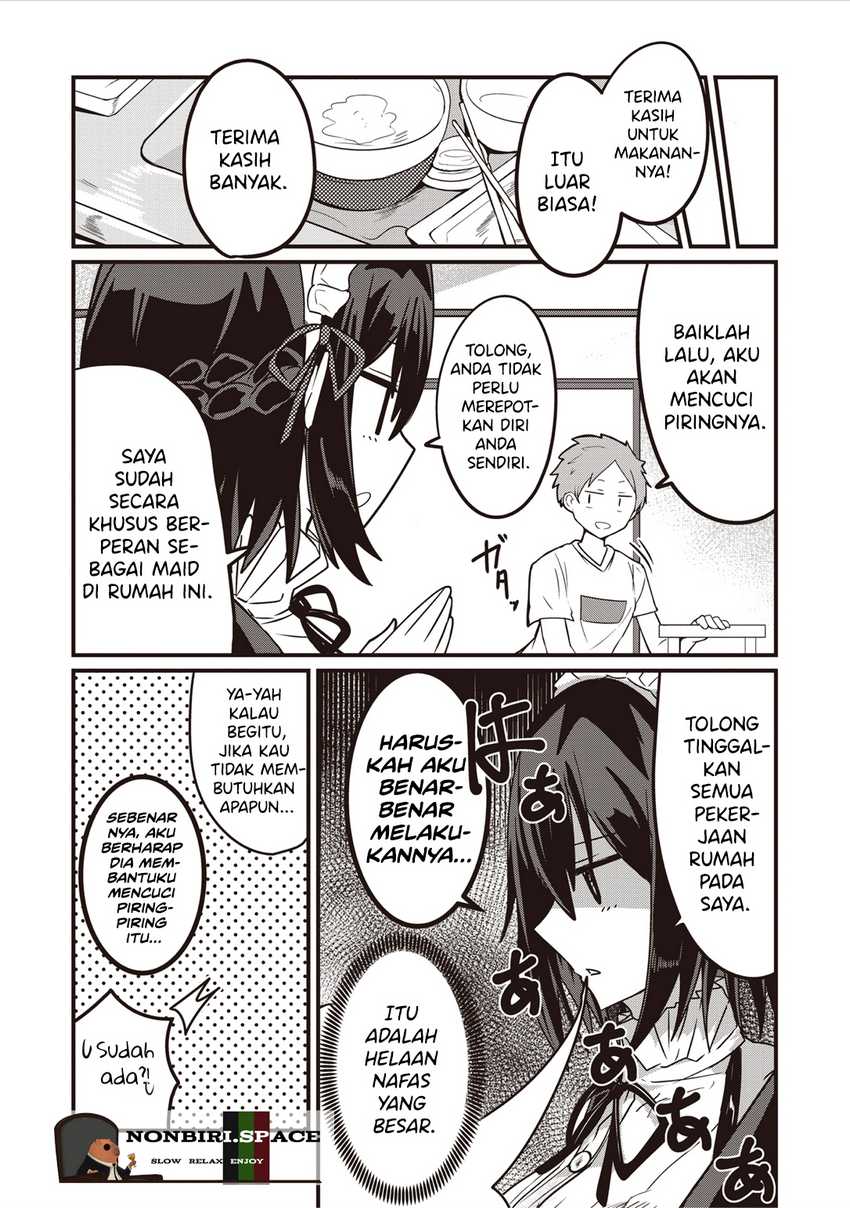 Kokoro no Koe ga Moreyasui Maid-san Chapter 02 Gambar 8