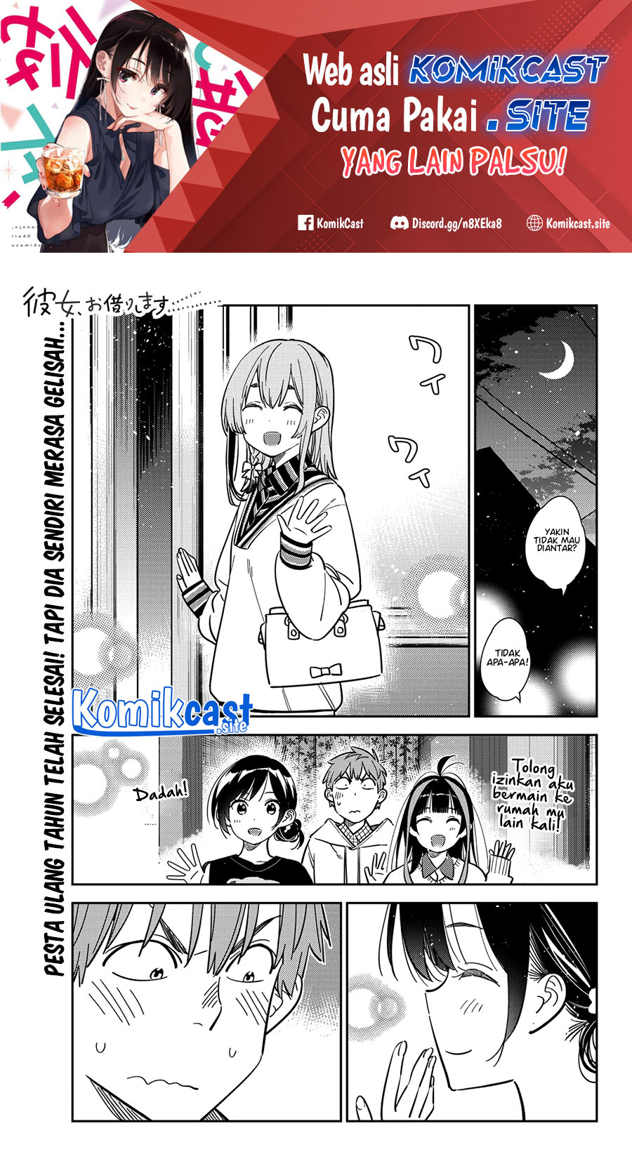Baca  Kanojo Okarishimasu Chapter 271 Gambar 2