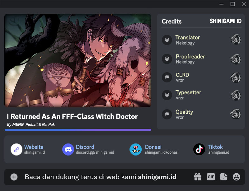 Baca Komik I Returned As An FFF-Class Witch Doctor Chapter 22 Gambar 1