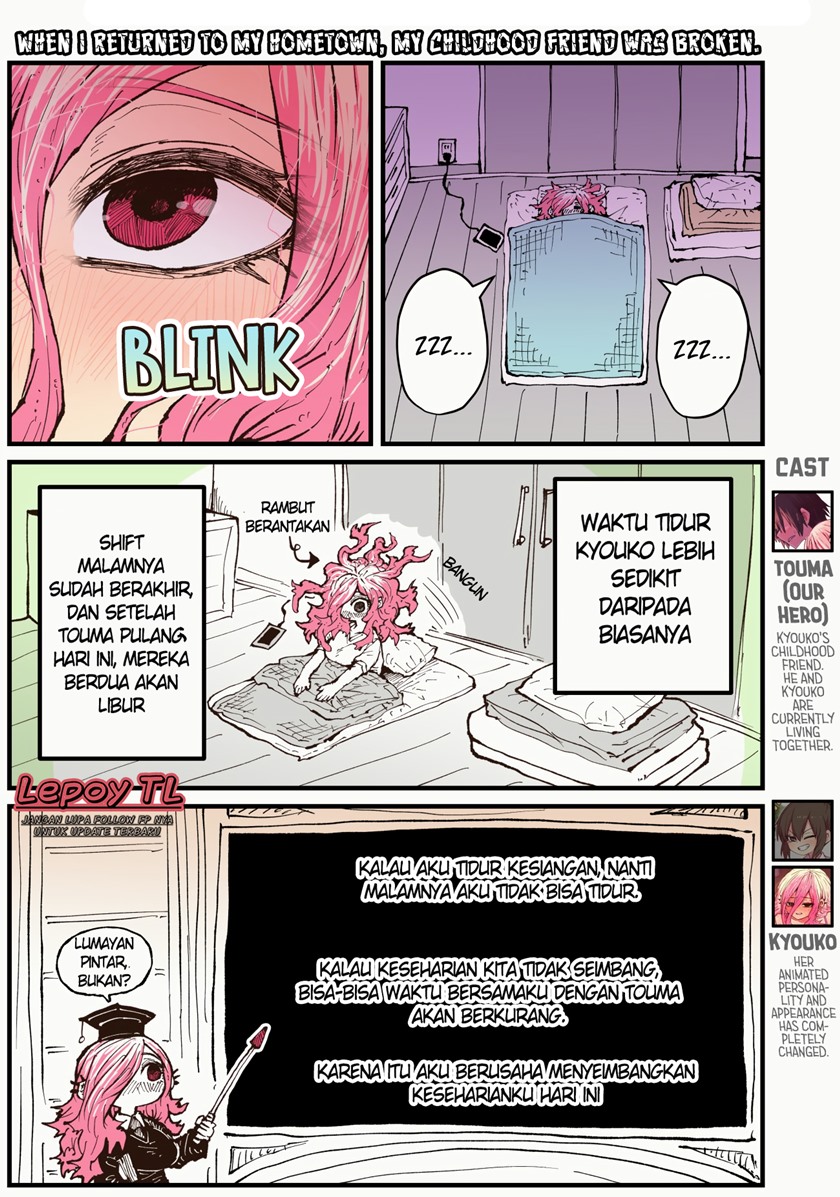 Baca Komik When I Returned to My Hometown, My Childhood Friend was Broken Chapter 34 Gambar 1