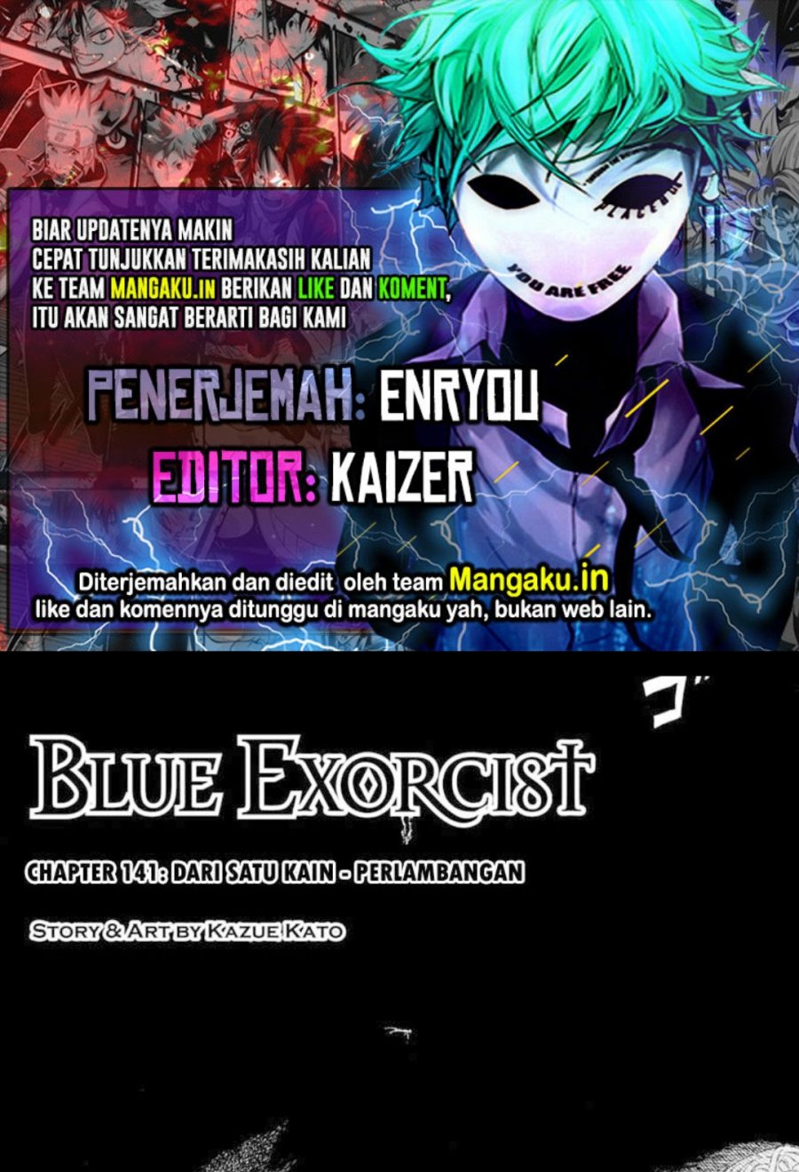 Baca Komik Ao no Exorcist Chapter 141.1 Gambar 1