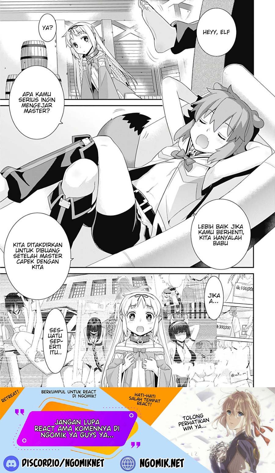 Baca Isekai Elf no Dorei-chan Chapter 60 Gambar 2