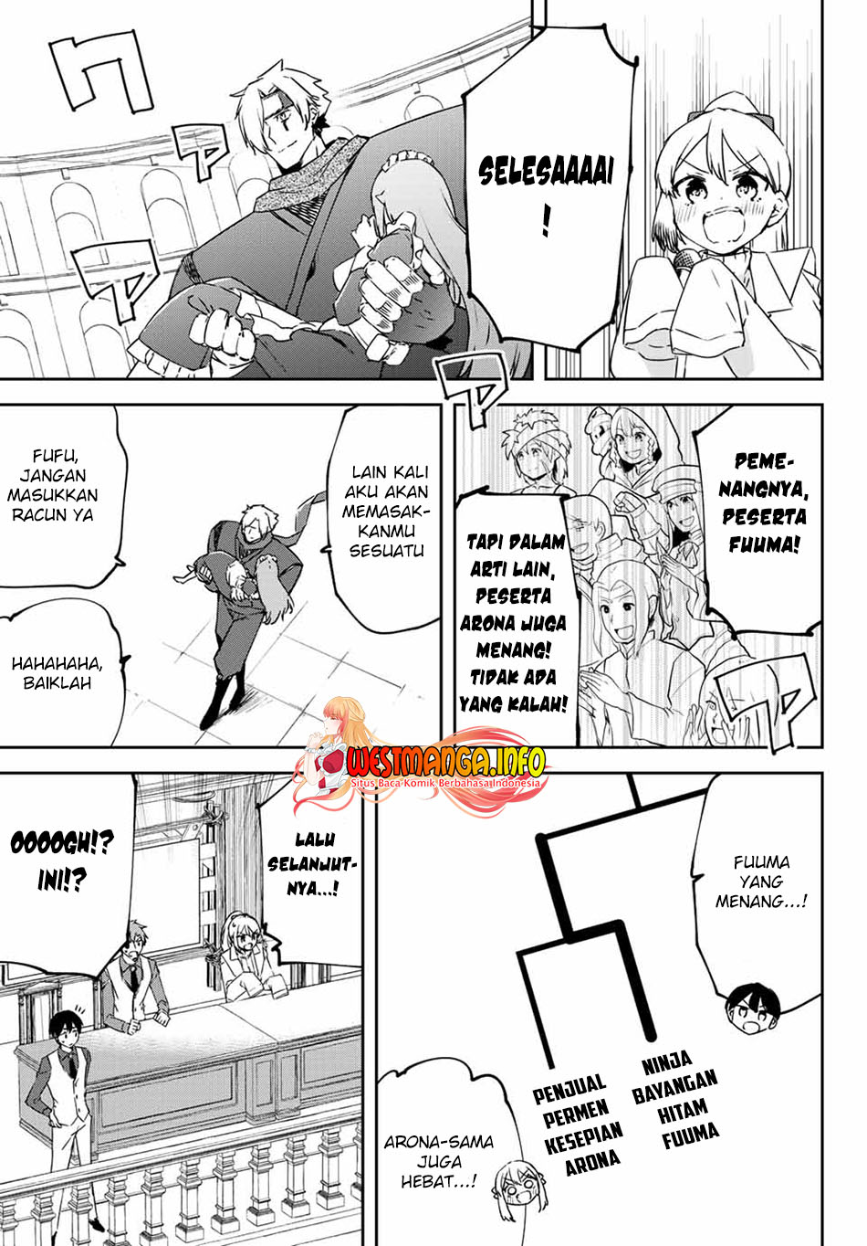 Saikyou Kurasu no Eirei 1000 Karada ga Shiranai Uchi ni Shigoto o Katadzukete Kurerushi Chapter 08.2 Gambar 19