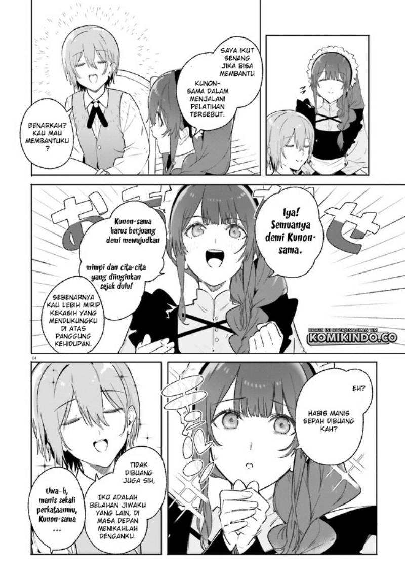 Majutsushi Kunon wa Miete Iru Chapter 11.1 Gambar 5