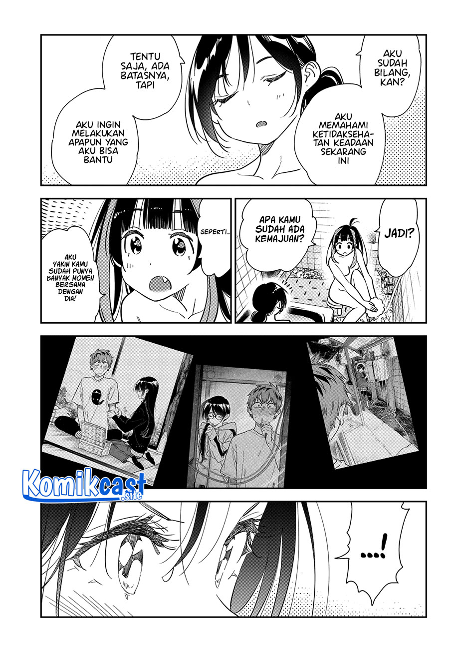 Kanojo Okarishimasu Chapter 273 Gambar 9