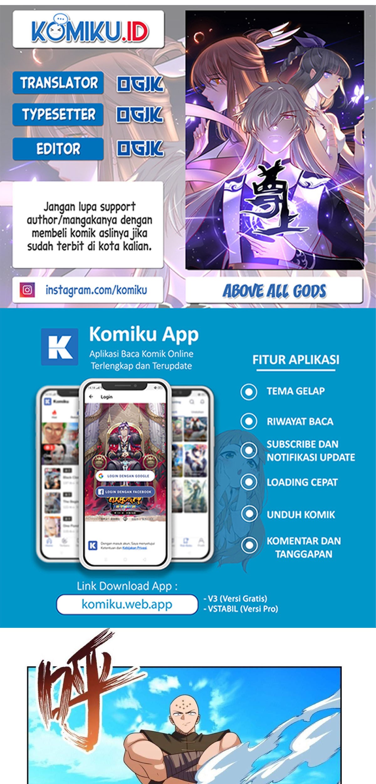 Baca Komik Above All Gods Chapter 433 Gambar 1