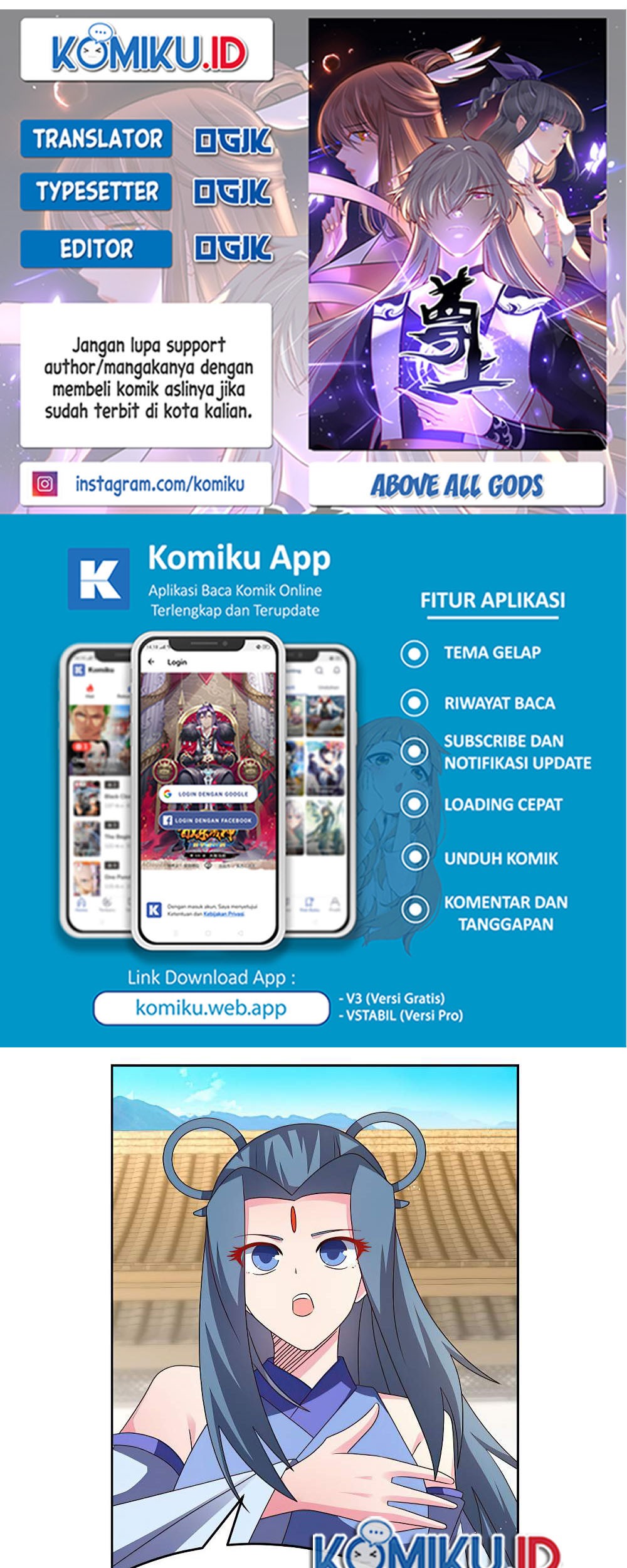 Baca Komik Above All Gods Chapter 435 Gambar 1