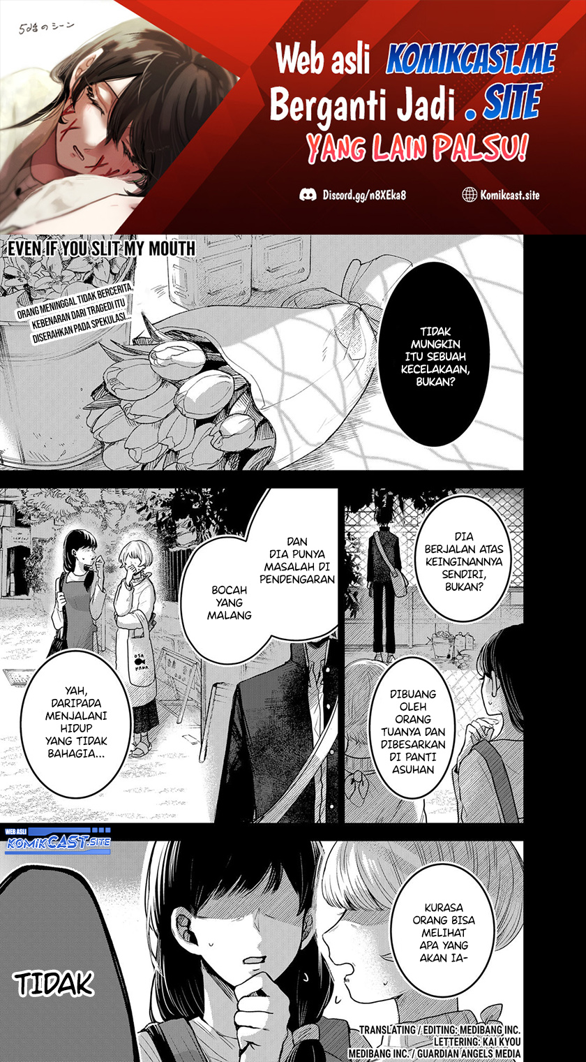 Baca Kuchi ga Saketemo Kimi ni wa Chapter 58 Gambar 2