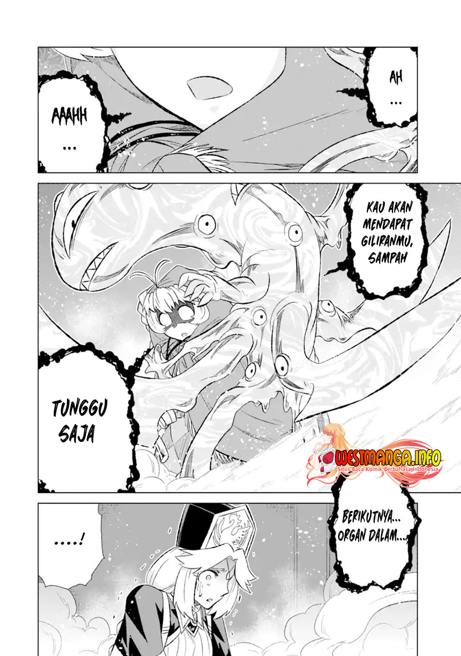 Isekai de tadahitori no mamono tsukai ~ tenshoku shitara maou ni machigawa remashita Chapter 44.1 Gambar 4